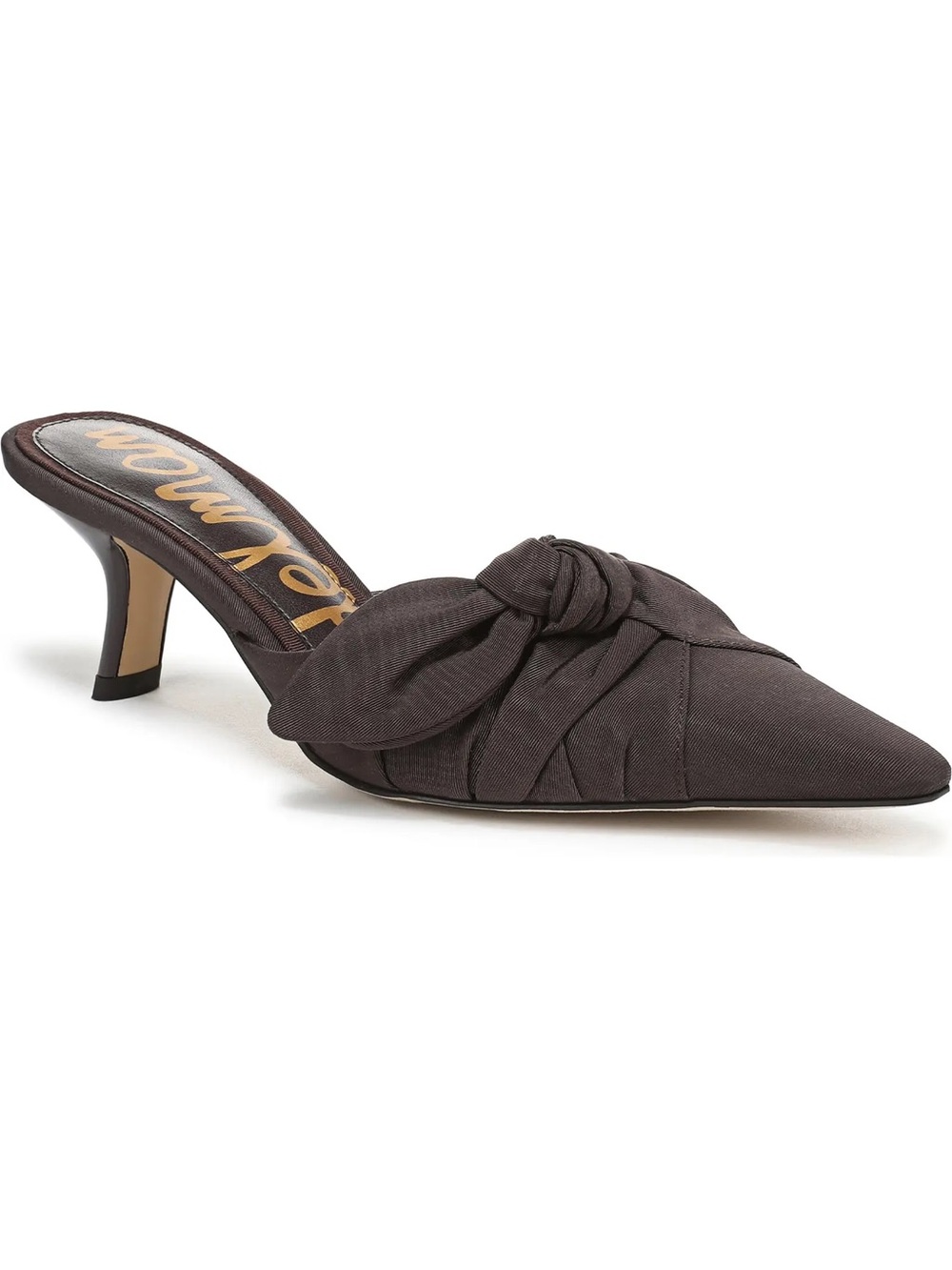 Sam Edelman Pointed Knot Mule - Dark Brown - Picture 4 of 7